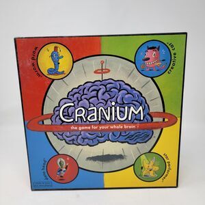 Hasbro Vintage Cranium Board Game 1998 The Game for Your Whole Brain Toy